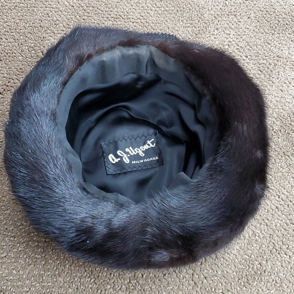 Ranch Mink Fur Brim Hat main image 4